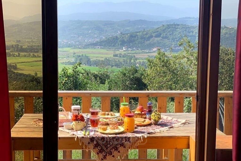 کلبه چوبی الیزه سوادکوه