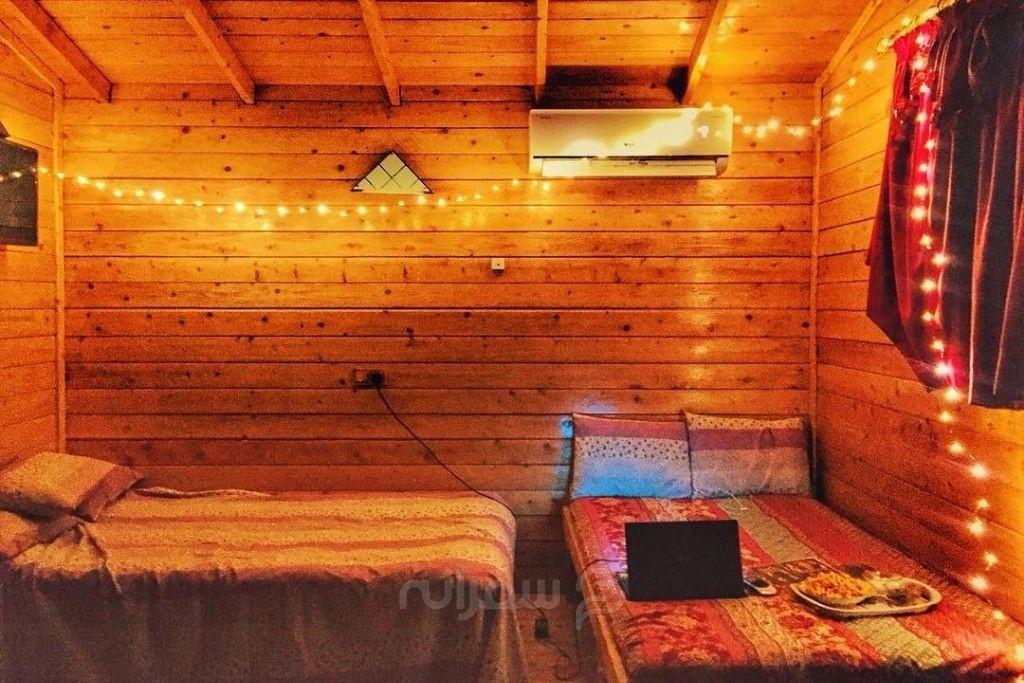 کلبه چوبی الیزه سوادکوه